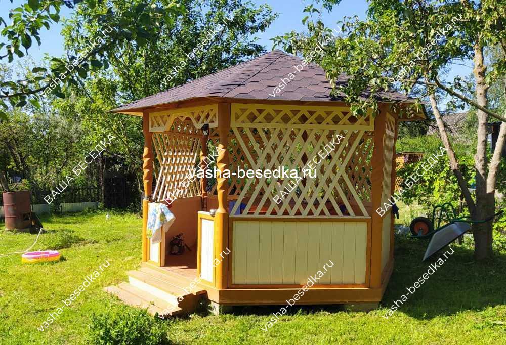 Беседка Боярушка ø3,6м