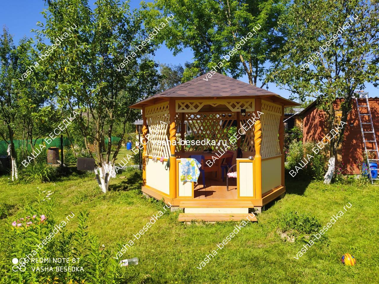 Беседка Боярушка ø3,6м — изображение 7