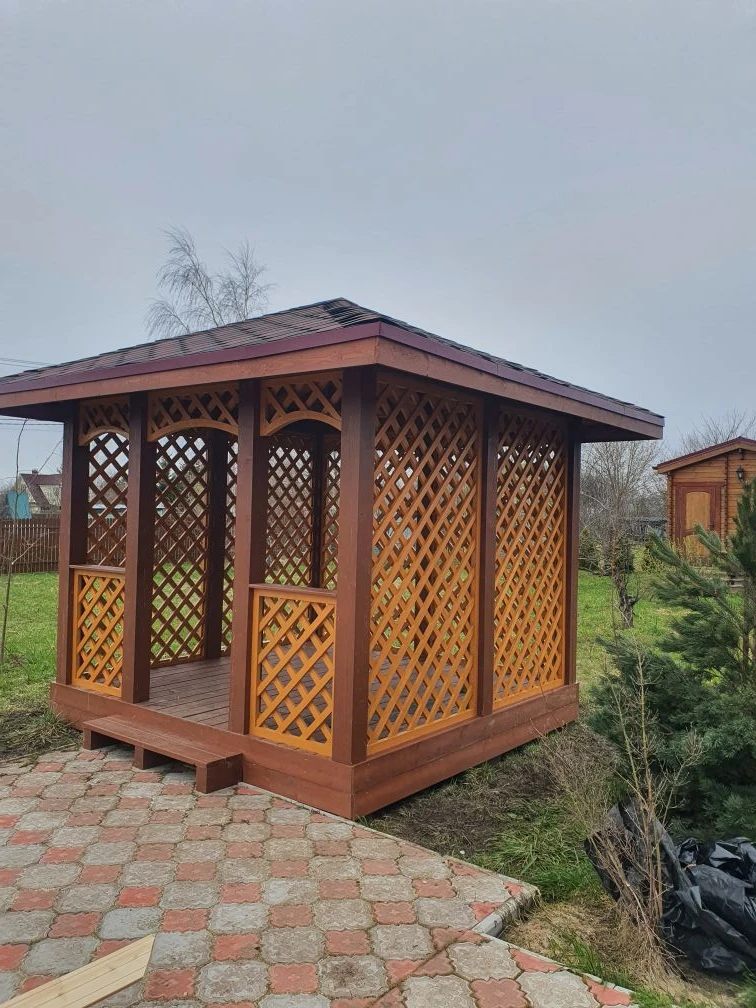 Беседка Гармония 3м×3м — изображение 8